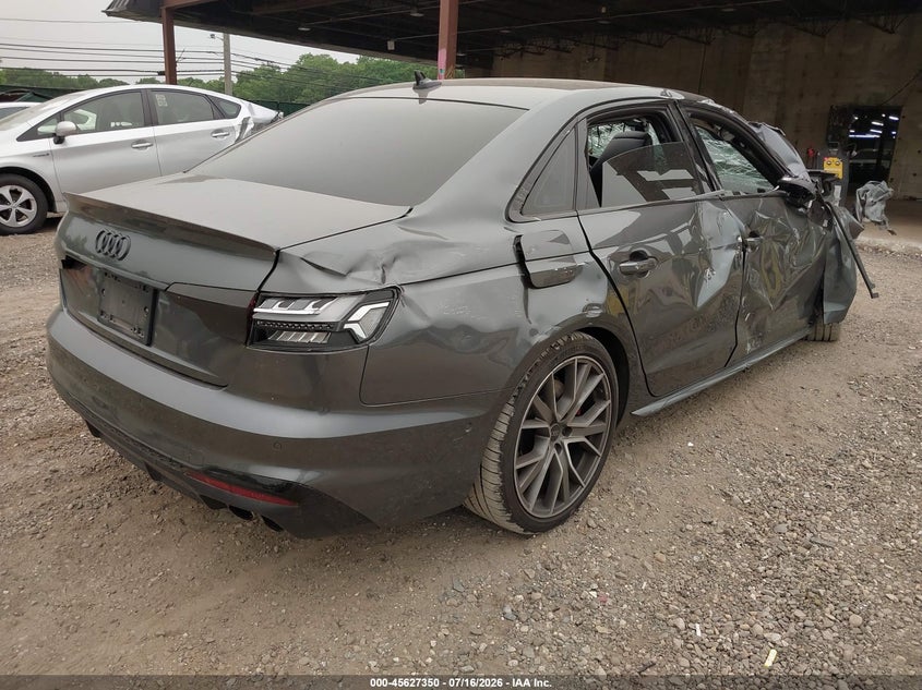 2022 Audi S4 Prestige Tfsi Quattro Tiptronic VIN: WAUC4BF47NA031722 Lot: 45627350