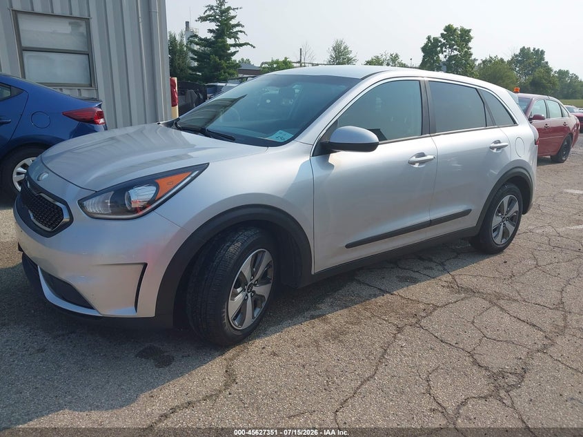 Vin: kndcb3lcxk5299470, lot: 46125817, kia niro fe 20192