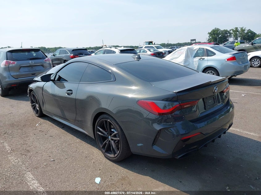 Vin: wba13ar06mcg16083, lot: 46125836, bmw m440i xdrive 20213