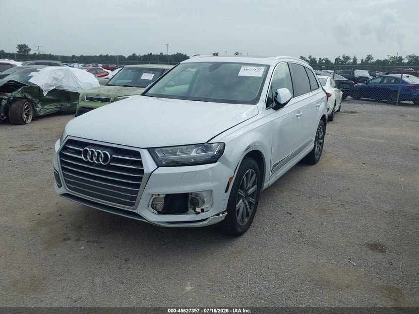 Vin: wa1vaaf75kd008680, lot: 46125863, audi q7 55 premium 20192
