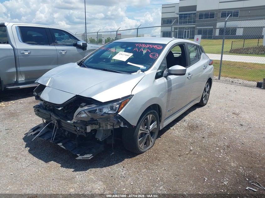 Vin: 1n4az1cp6kc305440, lot: 46125866, nissan leaf sv 20192