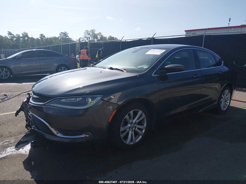 2015 Chrysler 200 Limited VIN: 1C3CCCABXFN599060 Lot: 45627407