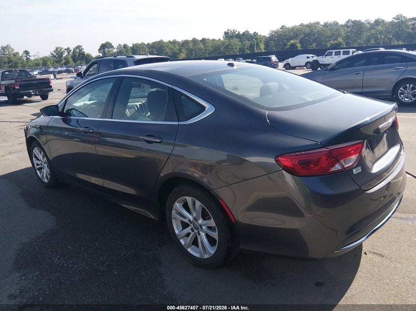 2015 Chrysler 200 Limited VIN: 1C3CCCABXFN599060 Lot: 45627407