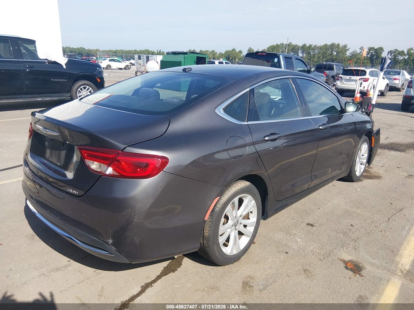 2015 Chrysler 200 Limited VIN: 1C3CCCABXFN599060 Lot: 45627407