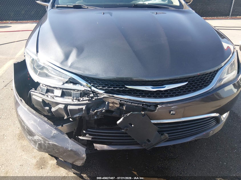 2015 Chrysler 200 Limited VIN: 1C3CCCABXFN599060 Lot: 45627407