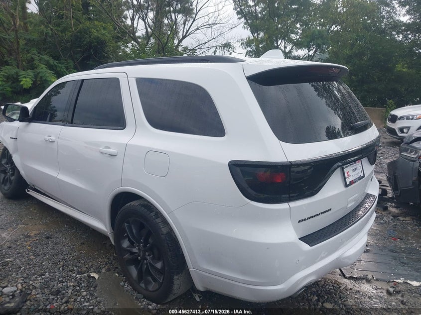 Vin: 1c4sdhct7mc630684, lot: 46125879, dodge durango r/t rwd 20213