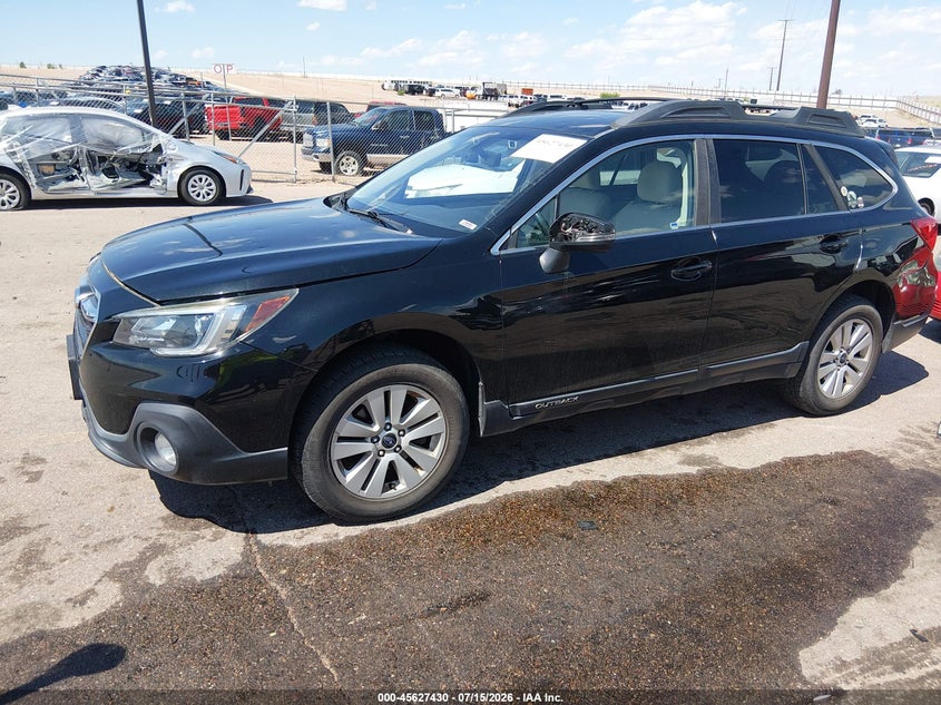 Vin: 4s4bsafc6j3304939, lot: 46125896, subaru outback 2.5i premium 20182