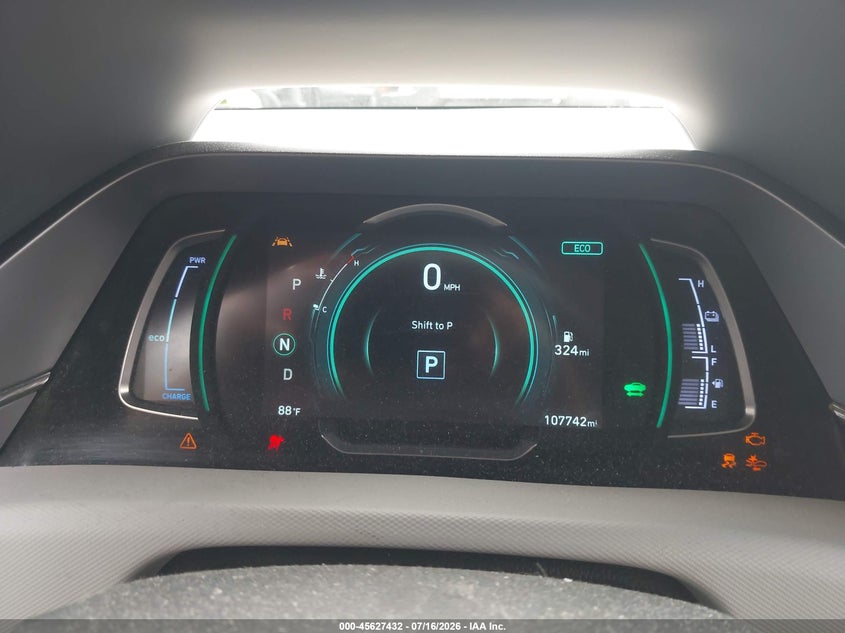 2020 Hyundai Ioniq Hybrid Se VIN: KMHC75LC7LU237475 Lot: 45627432