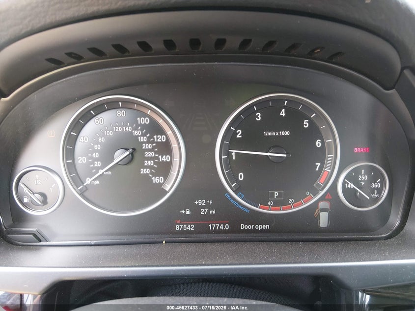 2016 BMW X5 xDrive35I VIN: 5UXKR0C54G0P19220 Lot: 45627433