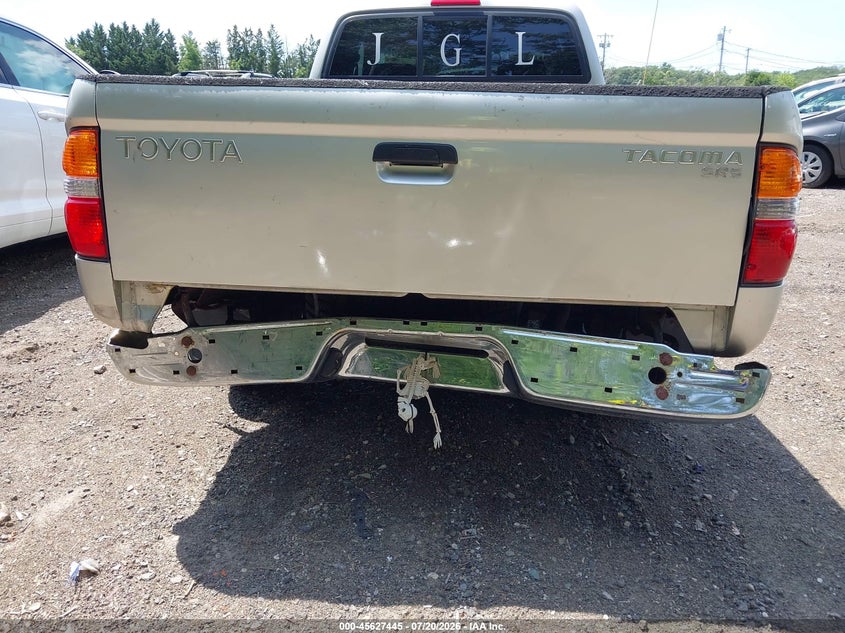 2002 Toyota Tacoma VIN: 5TEVL52N22Z087311 Lot: 45627445
