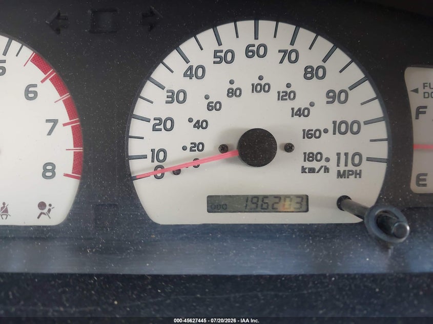 2002 Toyota Tacoma VIN: 5TEVL52N22Z087311 Lot: 45627445