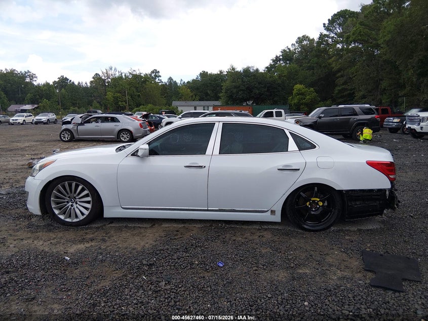 2015 Hyundai Equus Signature VIN: KMHGH4JH2FU100696 Lot: 45627460