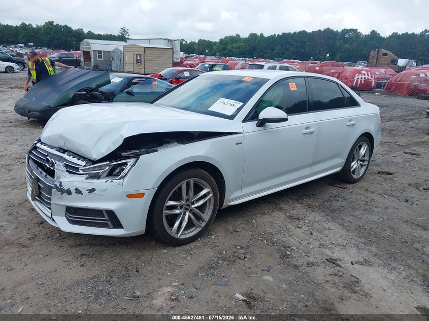 Vin: waukmaf42hn058913, lot: 46125947, audi a4 season of audi ultra premium 20172