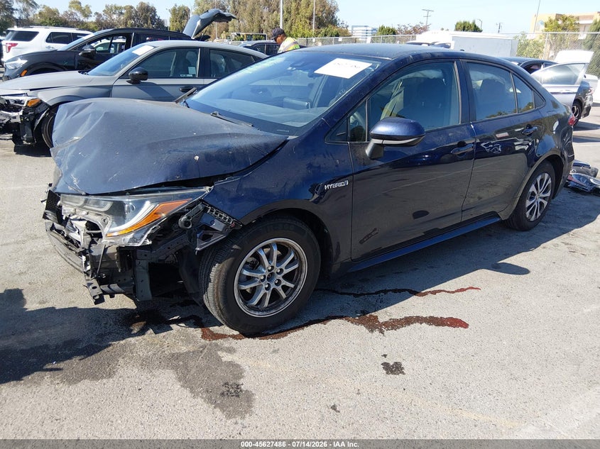 2021 TOYOTA COROLLA auction photo 2