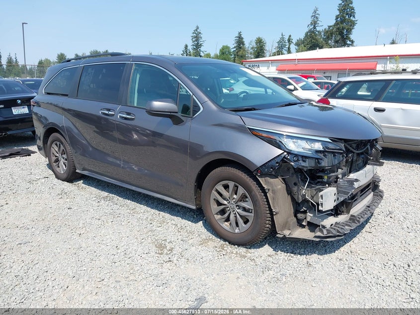 Vin: 5tdyskfc0ps075380, lot: 46125979, toyota sienna xle 2023 img_1