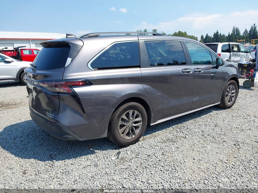 Vin: 5tdyskfc0ps075380, lot: 46125979, toyota sienna xle 20234