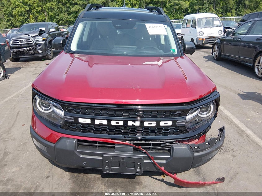 2025 Ford Bronco Sport Outer Banks VIN: 3FMCR9CN4SRF36009 Lot: 45627519
