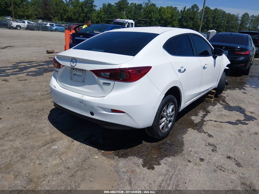 Vin: jm1bm1v70e1121945, lot: 46126005, mazda mazda3 i touring 20144