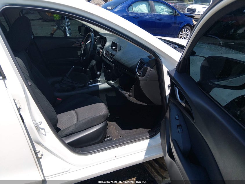 2014 MAZDA 3 SEDAN 2.0L I-4 DI, DOHC, VVT, 155HP