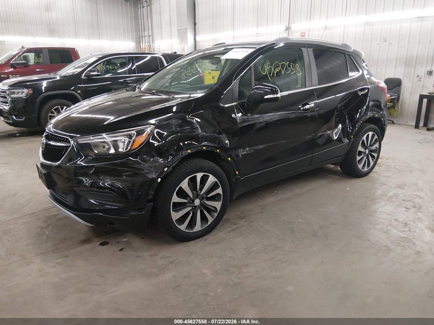 Vin: kl4cjesb3hb010988, lot: 46126024, buick encore preferred 20172