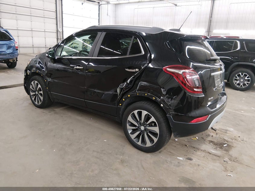 Vin: kl4cjesb3hb010988, lot: 46126024, buick encore preferred 20173