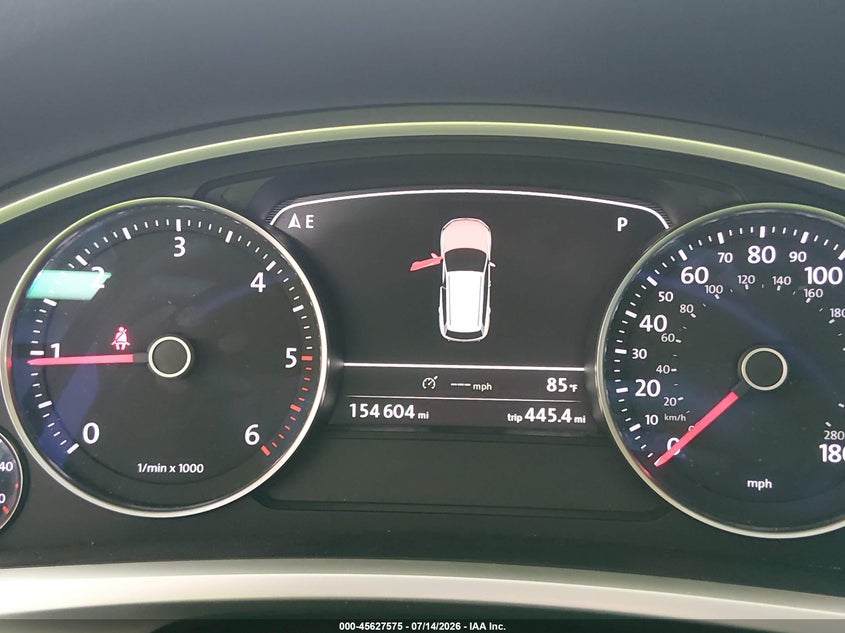 2012 Volkswagen Touareg Tdi Lux VIN: WVGEK9BP4CD012126 Lot: 45627575