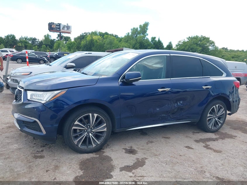 2020 Acura Mdx Technology Package VIN: 5J8YD4H50LL017108 Lot: 45627588