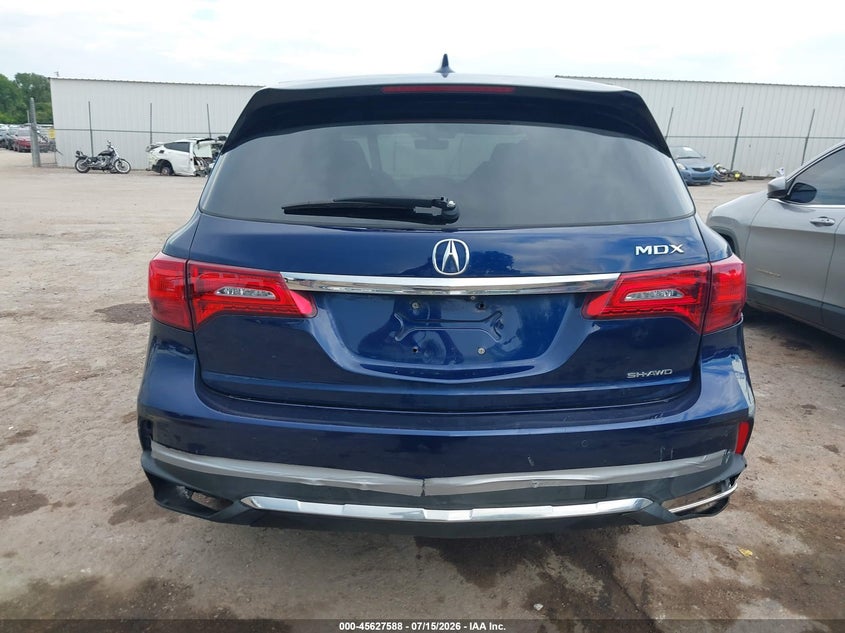 2020 Acura Mdx Technology Package VIN: 5J8YD4H50LL017108 Lot: 45627588