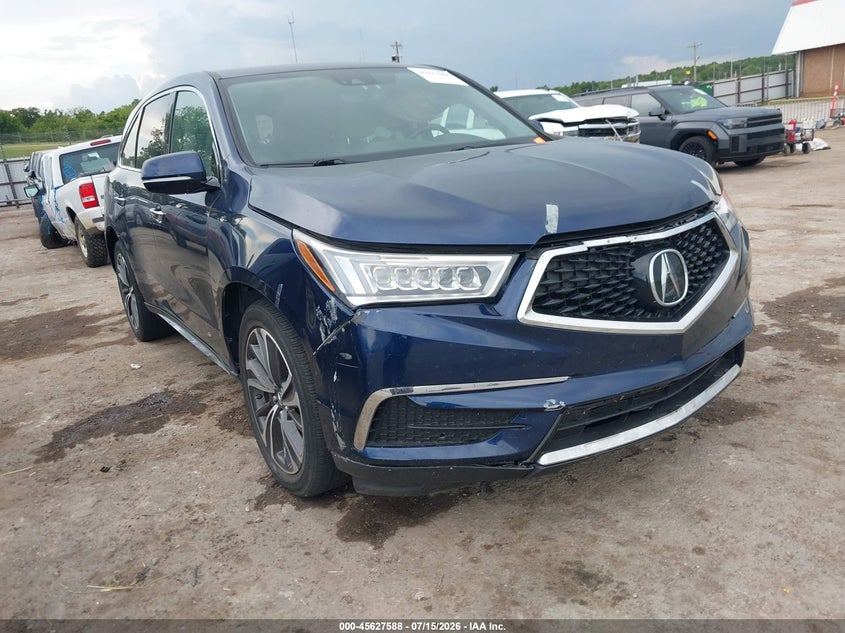 2020 Acura Mdx Technology Package VIN: 5J8YD4H50LL017108 Lot: 45627588