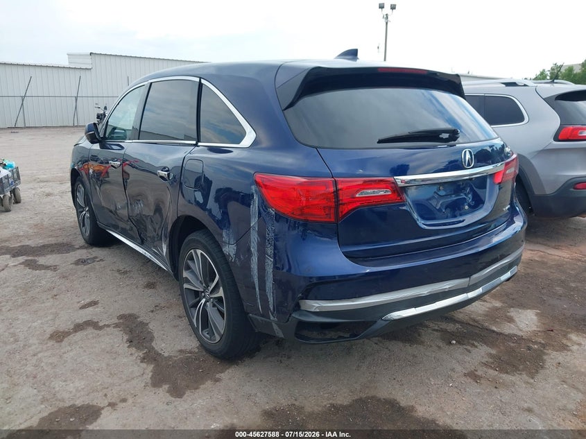 2020 Acura Mdx Technology Package VIN: 5J8YD4H50LL017108 Lot: 45627588
