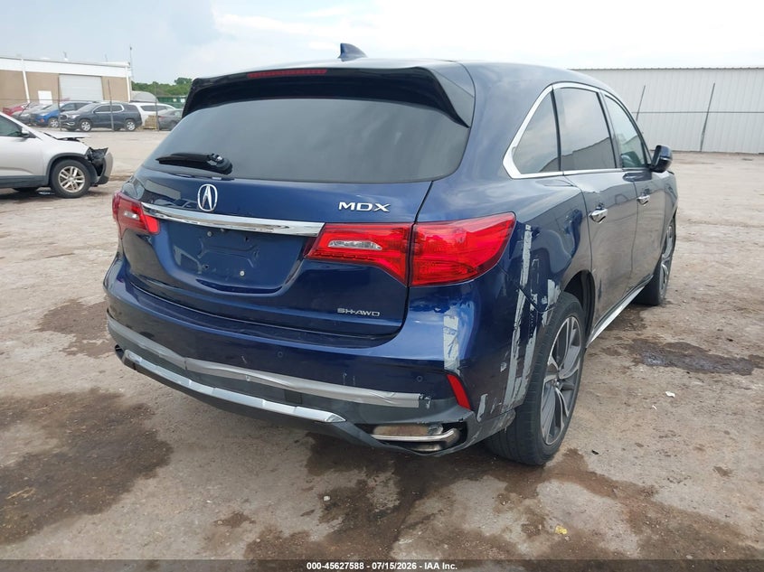 2020 Acura Mdx Technology Package VIN: 5J8YD4H50LL017108 Lot: 45627588