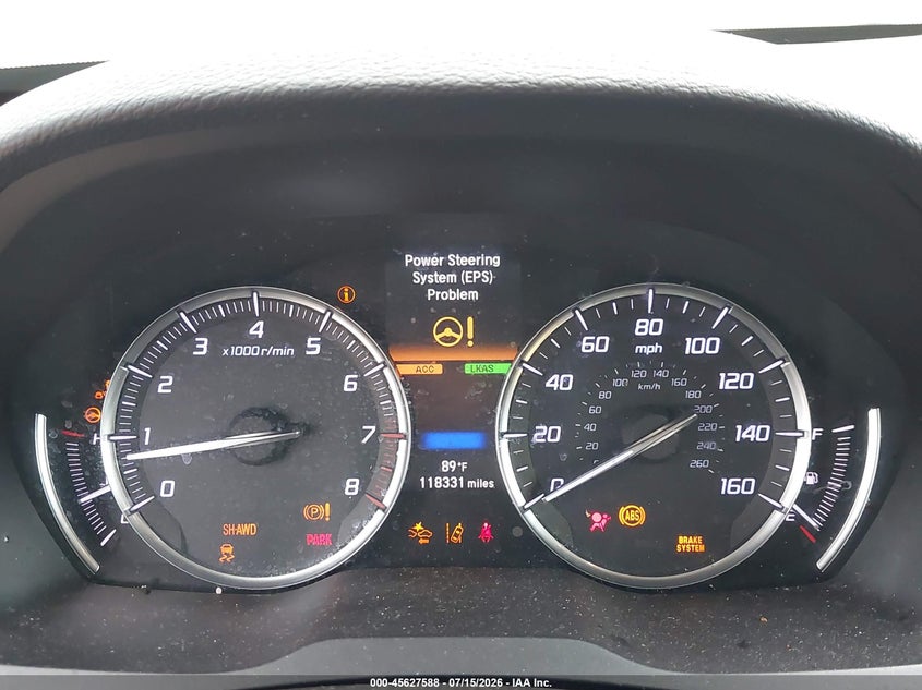 2020 Acura Mdx Technology Package VIN: 5J8YD4H50LL017108 Lot: 45627588