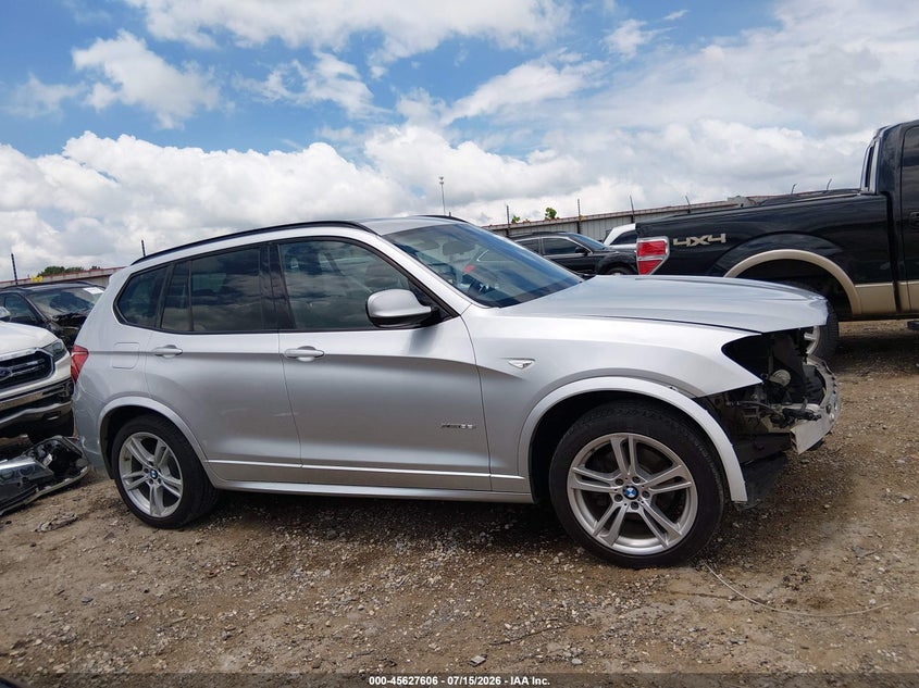 2014 BMW X3 xDrive35I VIN: 5UXWX7C56E0E82343 Lot: 45627606
