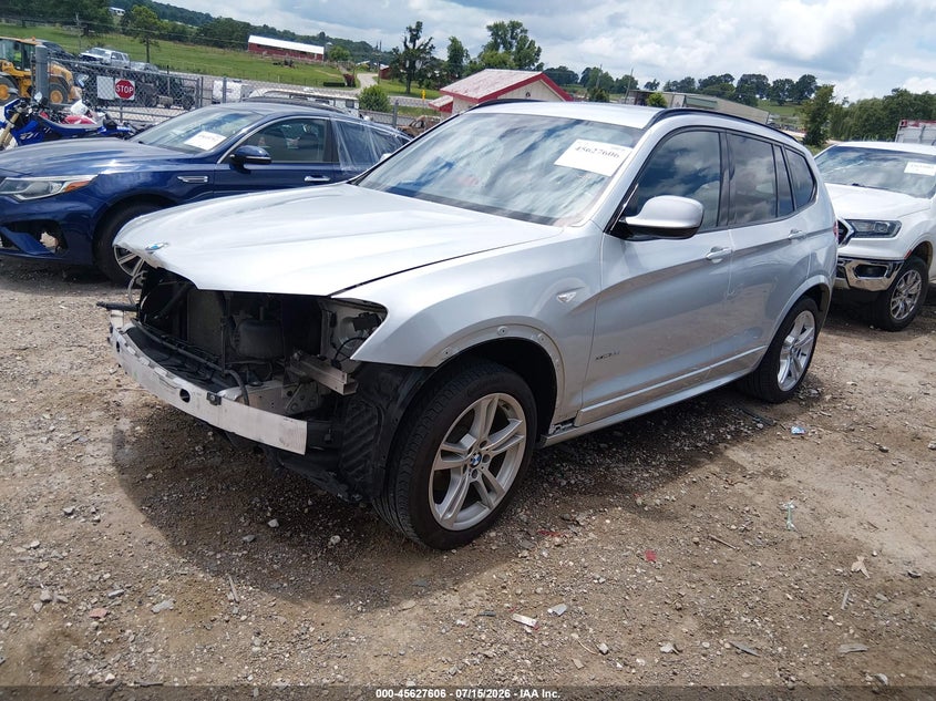 2014 BMW X3 xDrive35I VIN: 5UXWX7C56E0E82343 Lot: 45627606