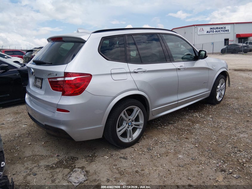 2014 BMW X3 xDrive35I VIN: 5UXWX7C56E0E82343 Lot: 45627606
