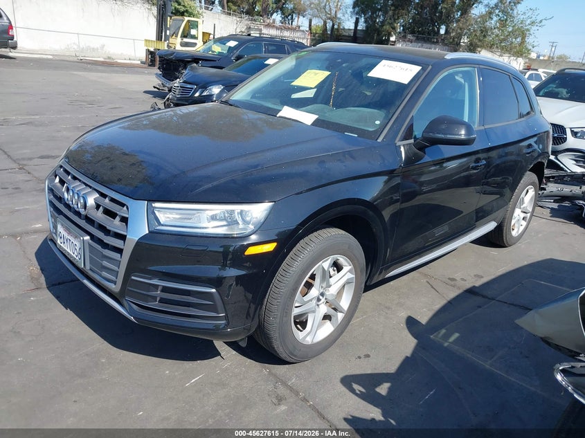 2018 Audi Q5, Rear, IAAI, VIN WA1ANAFY6J2049602 — photo 2