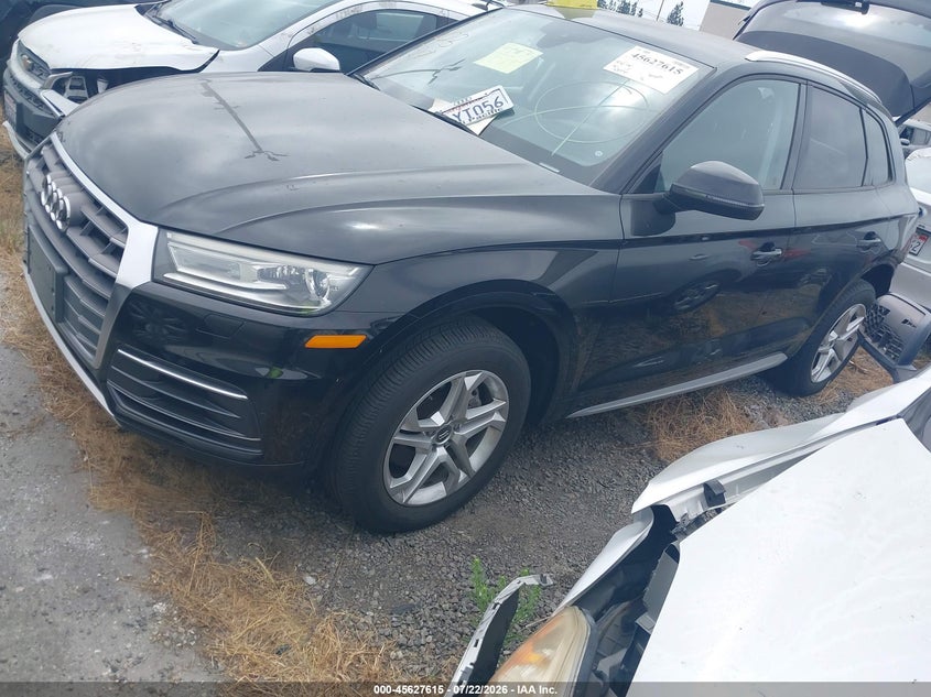 Vin: wa1anafy6j2049602, lot: 46126081, audi q5 2.0t premium/2.0t tech premium 20182