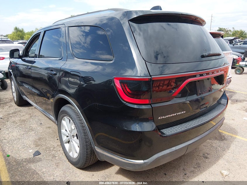 Vin: 1c4rdhag1fc244561, lot: 46126096, dodge durango sxt 20153