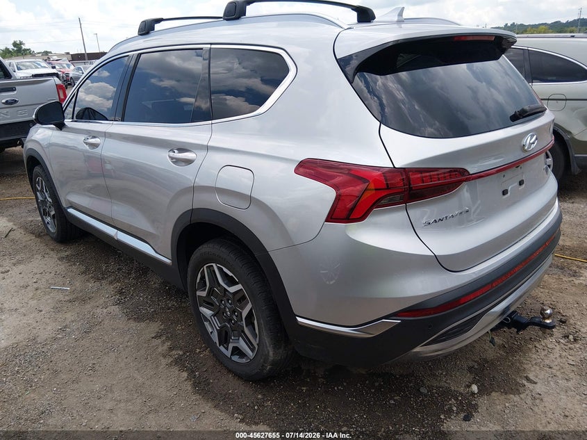 2022 HYUNDAI SANTA FE HYBRID auction photo 3