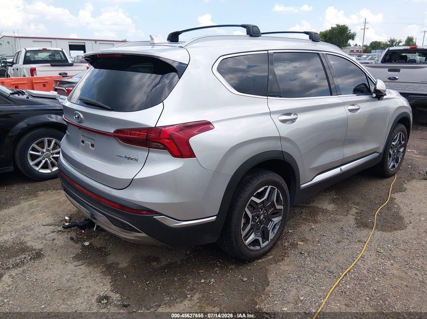 2022 HYUNDAI SANTA FE HYBRID auction photo 4