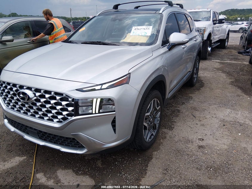 2022 HYUNDAI SANTA FE HYBRID auction photo 6