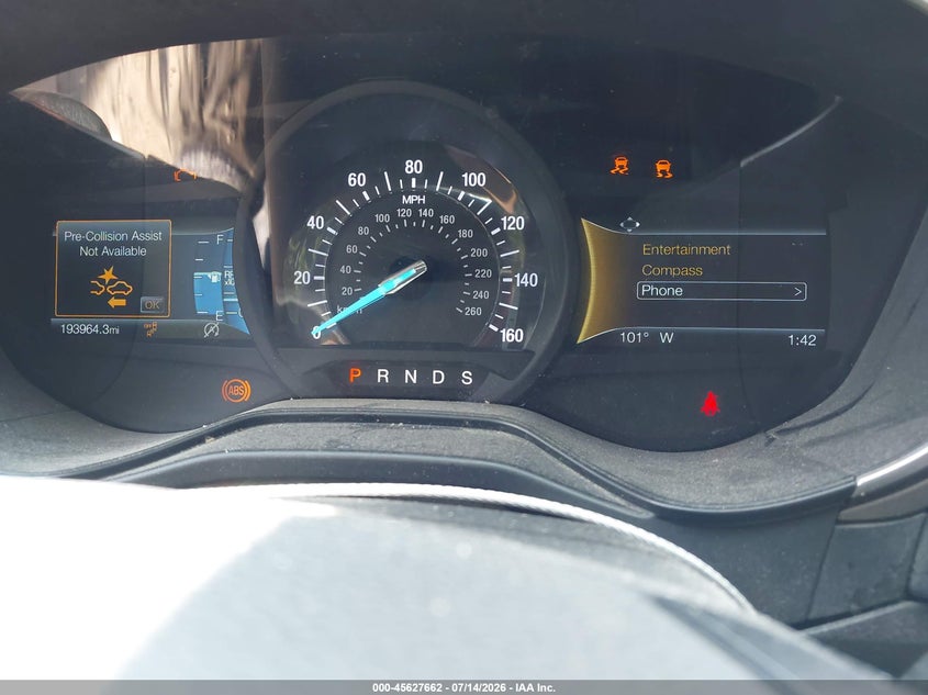 2019 FORD FUSION auction photo 7