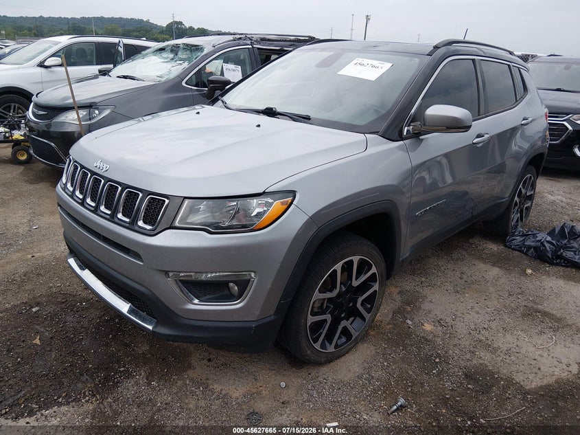 2018 Jeep Compass, Левый бок, IAAI, VIN 3C4NJDCB5JT135034 — фото 2