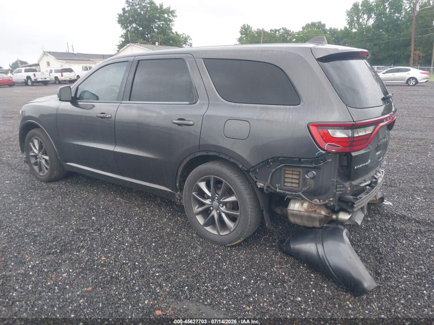 Vin: 1c4rdhdg4hc774411, lot: 46126169, dodge durango gt rwd 20173