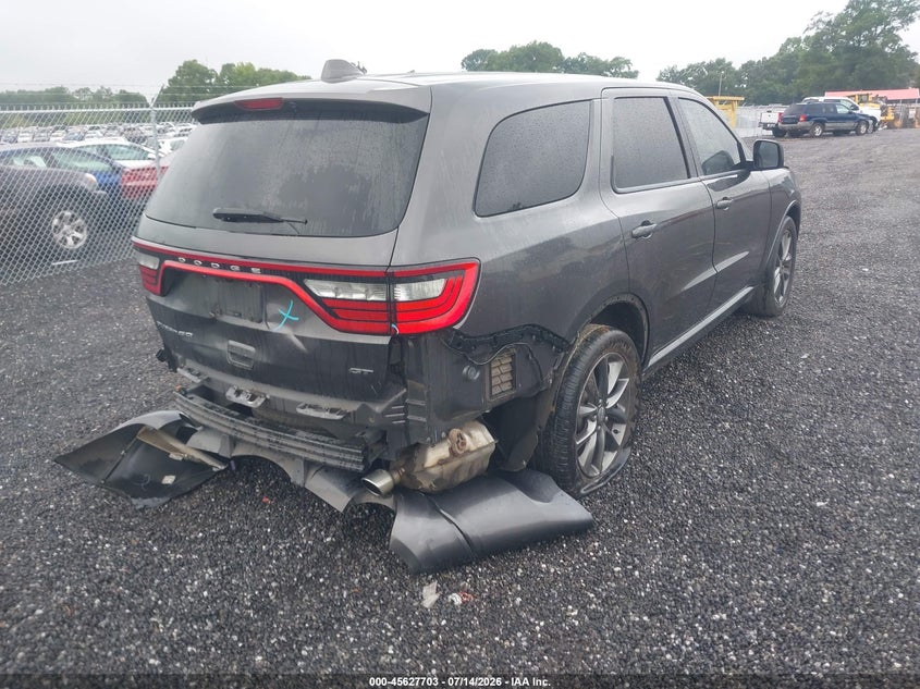 Vin: 1c4rdhdg4hc774411, lot: 46126169, dodge durango gt rwd 20174