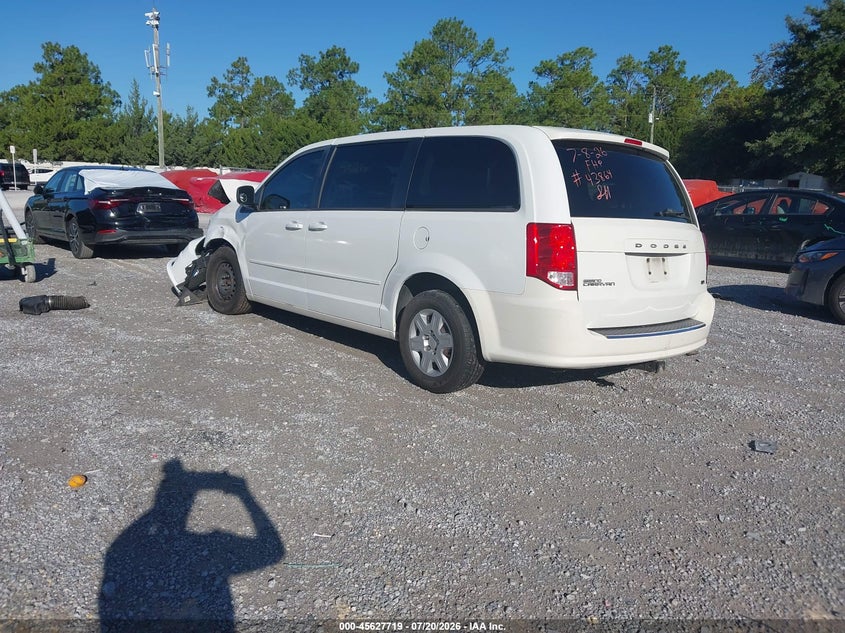 Vin: 2c4rdgbg6cr218792, lot: 46126185, dodge grand caravan se/avp 20123