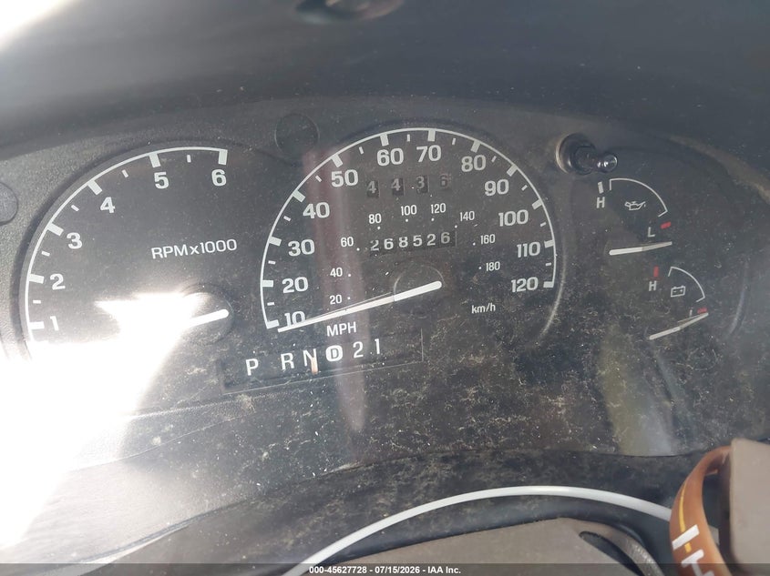 2000 Mercury Mountaineer VIN: 4M2DU86P9YUJ36523 Lot: 45627728