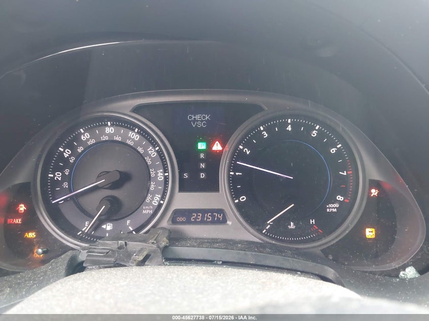 2008 Lexus Is 250 VIN: JTHCK262785025986 Lot: 45627738
