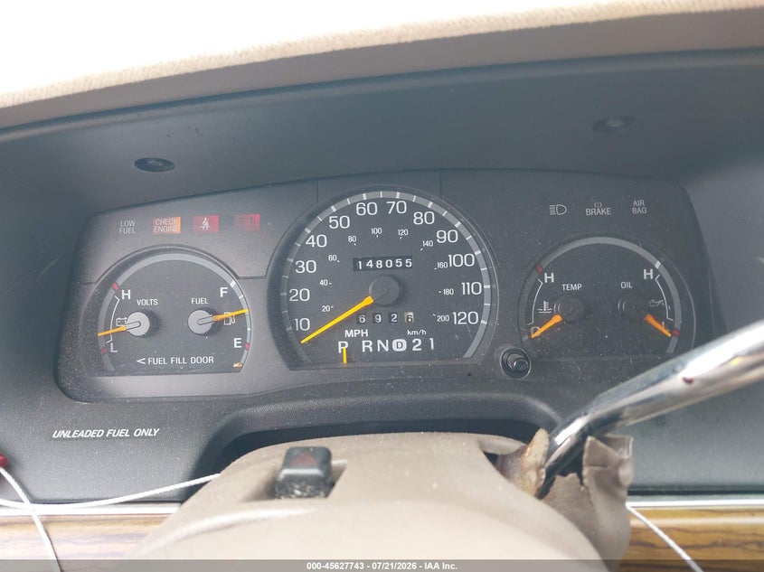 1997 Ford Crown Victoria VIN: 2FALP73W3VX109665 Lot: 45627743