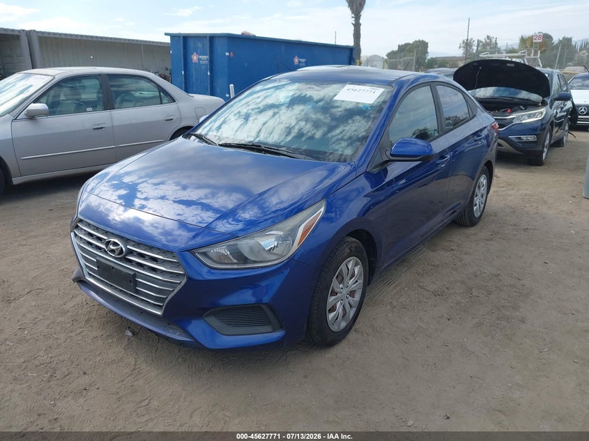 2019 Hyundai Accent, Неизвестно, IAAI, VIN 3KPC24A36KE040486 — фото 2